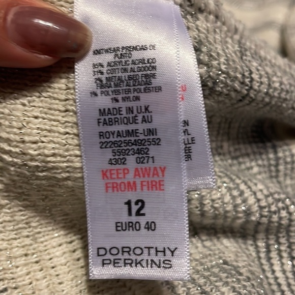 DOROTHY Perkins Open Front‎ Sweater - Picture 8 of 9